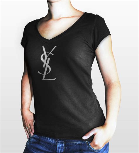 ysl t-shirt womens|saint laurent t shirt women's.